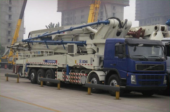 Betonpumpe-LKW-Straßen-Baumaschinen 1800r/Min 52m