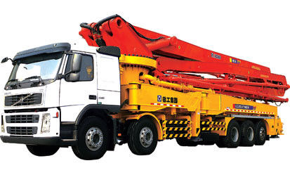 LKW 94m/H 279kw brachte Betonpumpe-Straßen-Baumaschinen an
