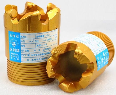 Abgrifffeste PDC-Bohrkrone für Kiesel, Bohrer 75mm Durchmesser-PDC